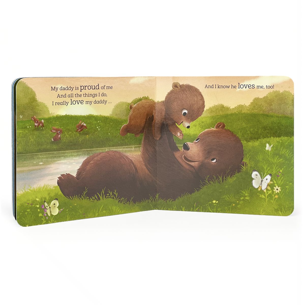 Cottage Door Press - Daddy and Me Keepsake Padded Board Book (Father's Day)