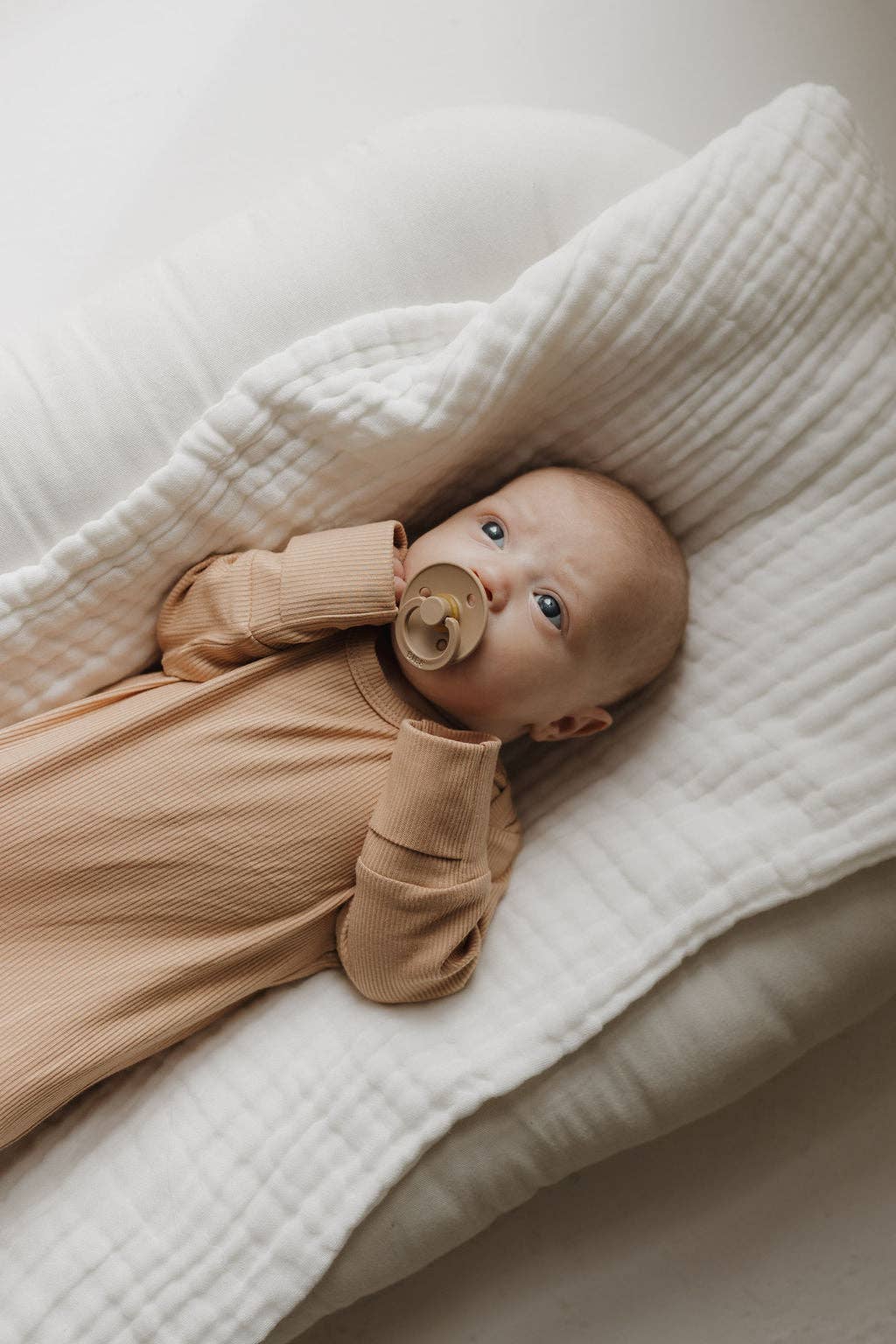 Forever French Baby - Bamboo Knotted Gown | Tawny