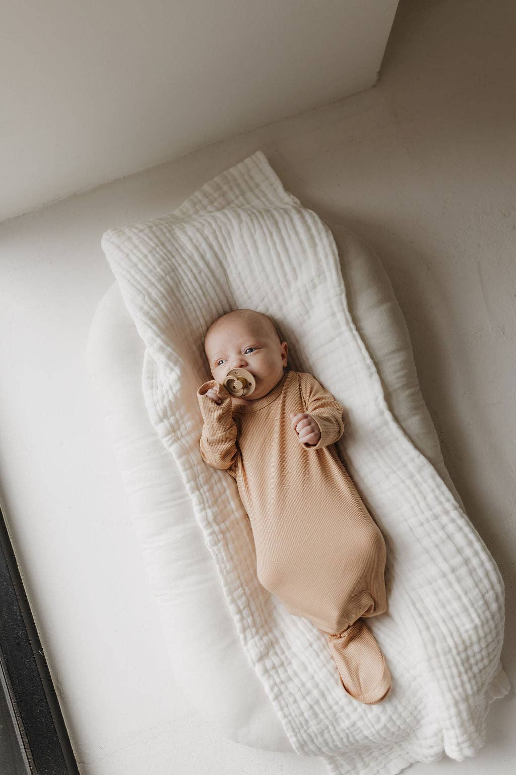 Forever French Baby - Bamboo Knotted Gown | Tawny