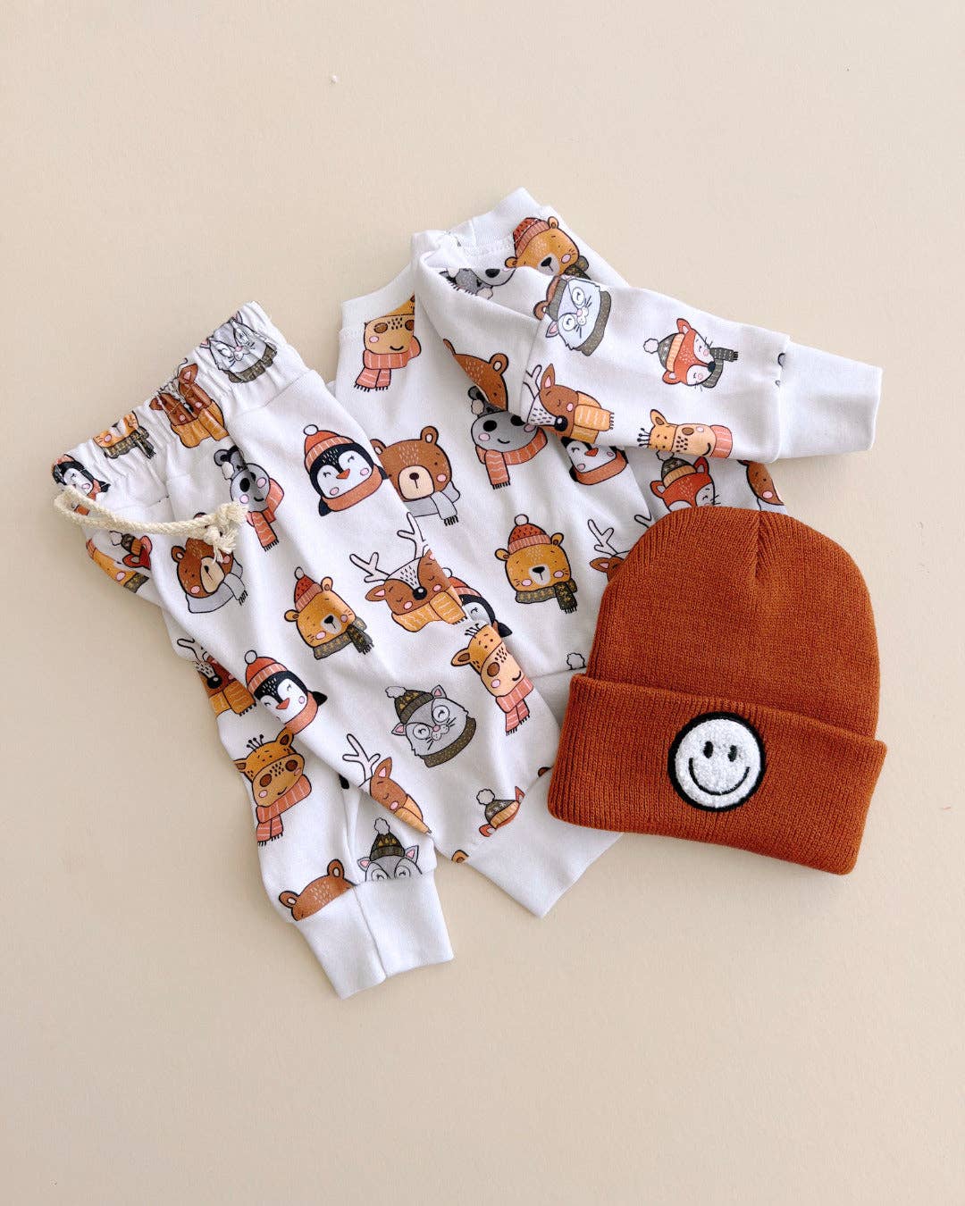 Lucky Panda Kids - Jogger Set Baby Kids | Cozy Pals: 3T