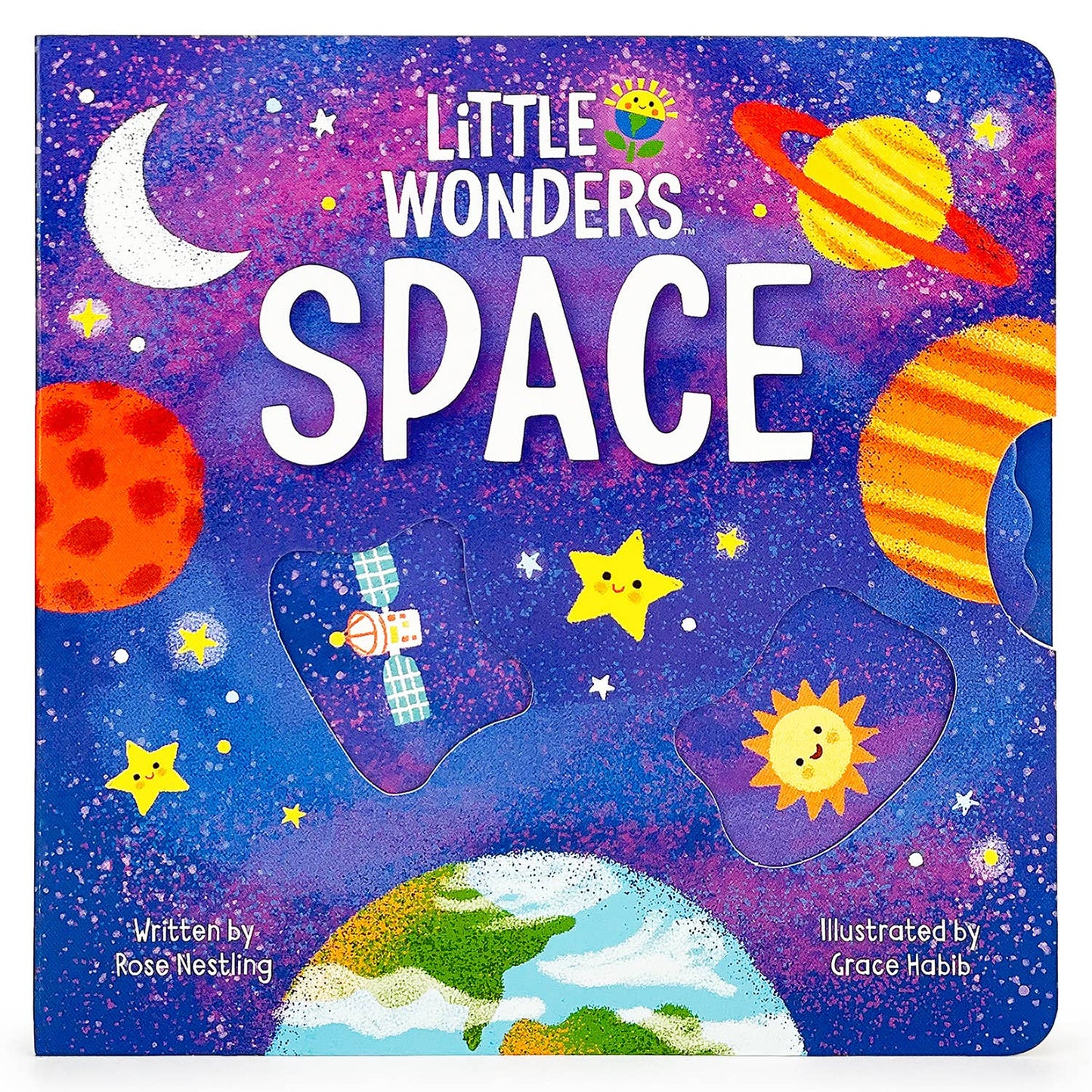 Cottage Door Press - Little Wonders: Space Interactive Board Book