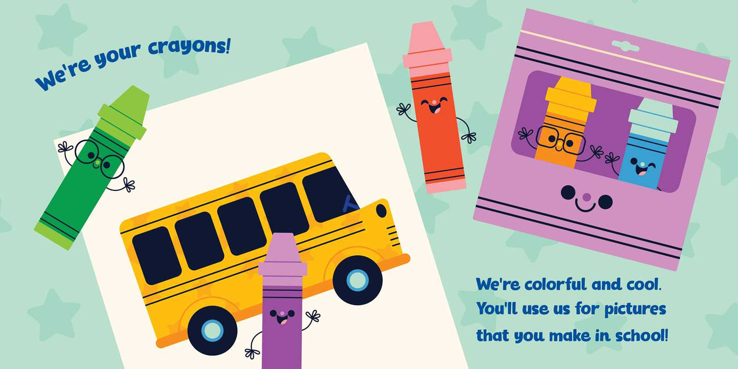 Simon & Schuster - Hello, Crayons! by Hannah Eliot: Board Books; 16 pages / English