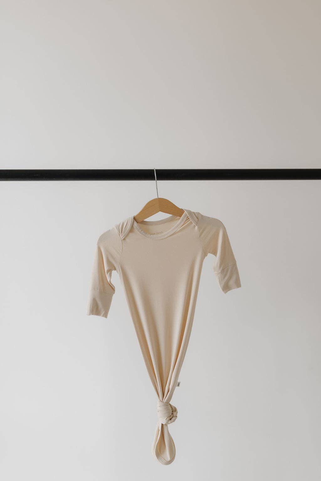 Forever French Baby - Bamboo Knotted Gown | Bone
