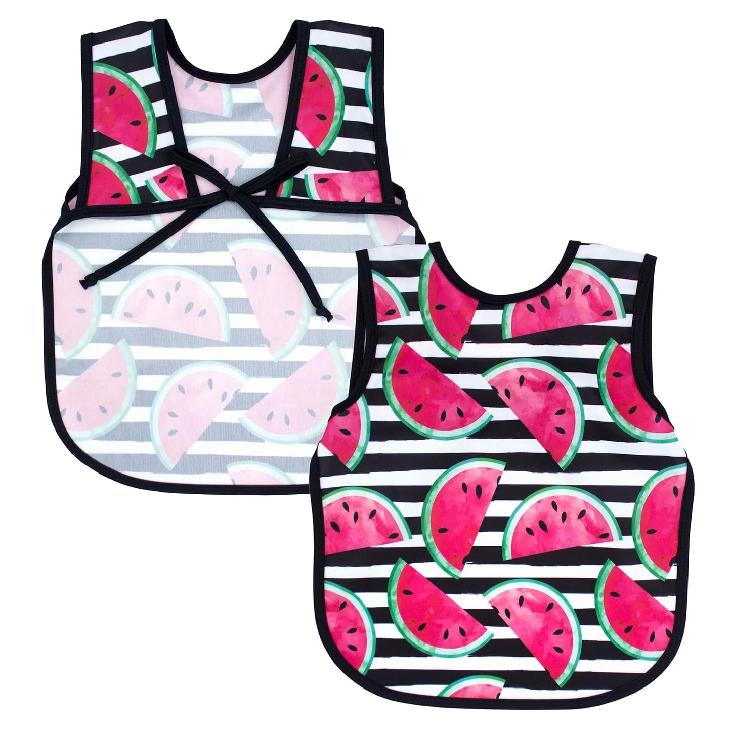 Bapronbaby Summer Stripes Watermelon Bapron: Toddler (6m-3T)