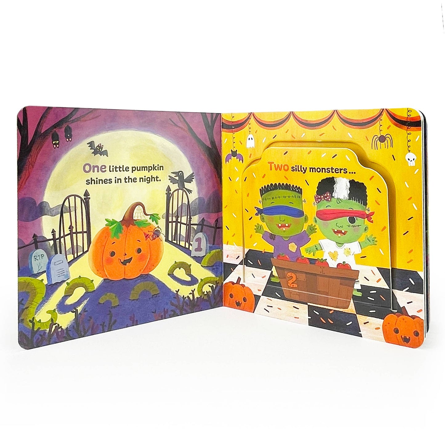 Cottage Door Press - One Little Pumpkin Lift-a-Flap Halloween Board Book