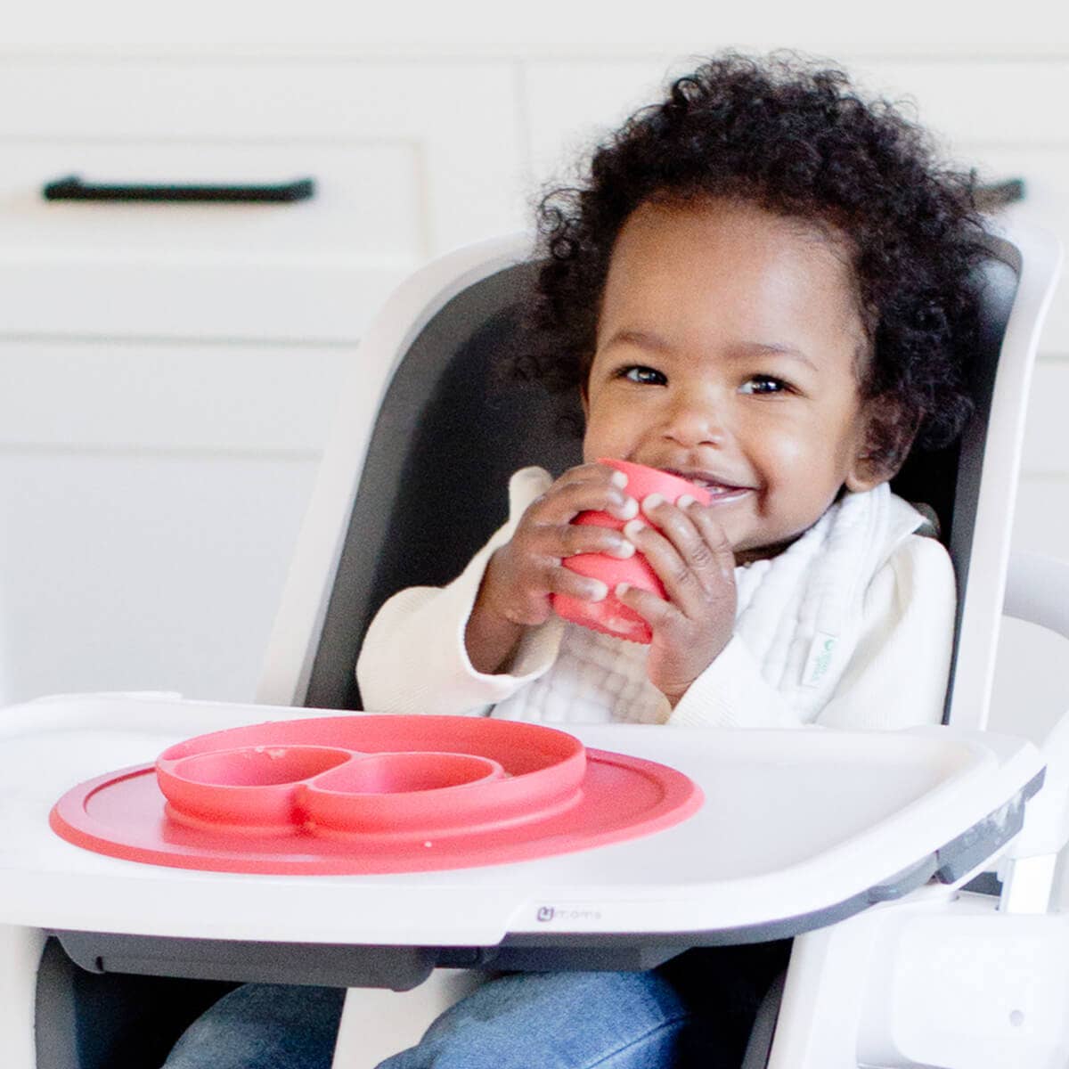 ezpz - Tiny Cup (Baby 4+ months): Pewter