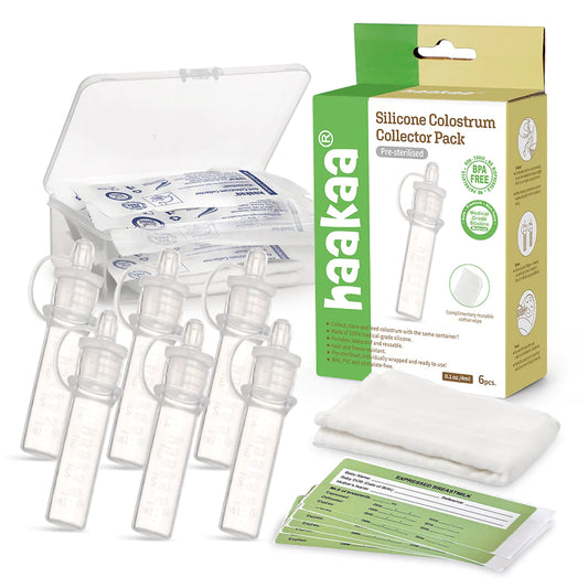 Silicone Colostrum Collector Pack Pre-sterilised (6 Pack)