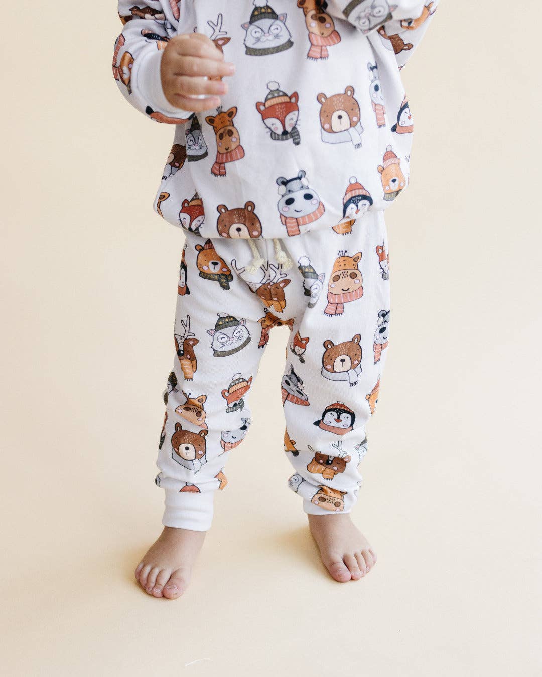 Lucky Panda Kids - Jogger Set Baby Kids | Cozy Pals: 0-3M