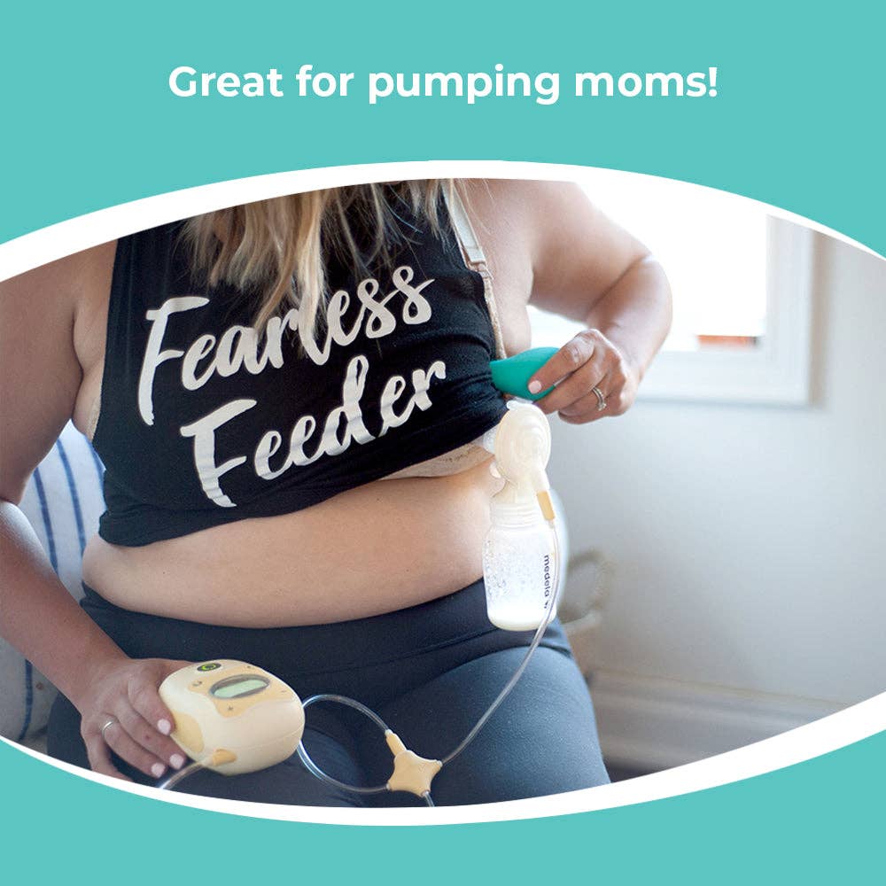 La Vie Lactation Massager: Teal