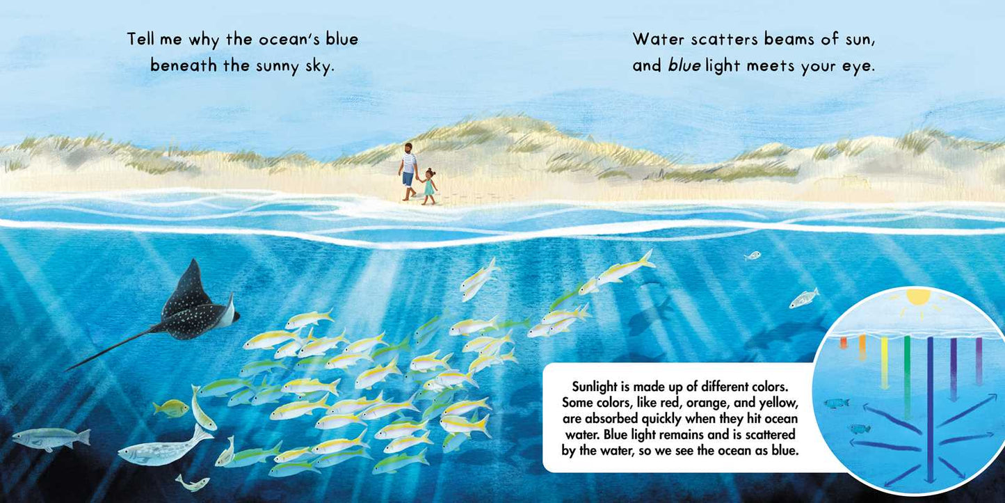 Simon & Schuster - Tell Me About Oceans by Lisa Varchol Perron: Board Books; 22 pages / English