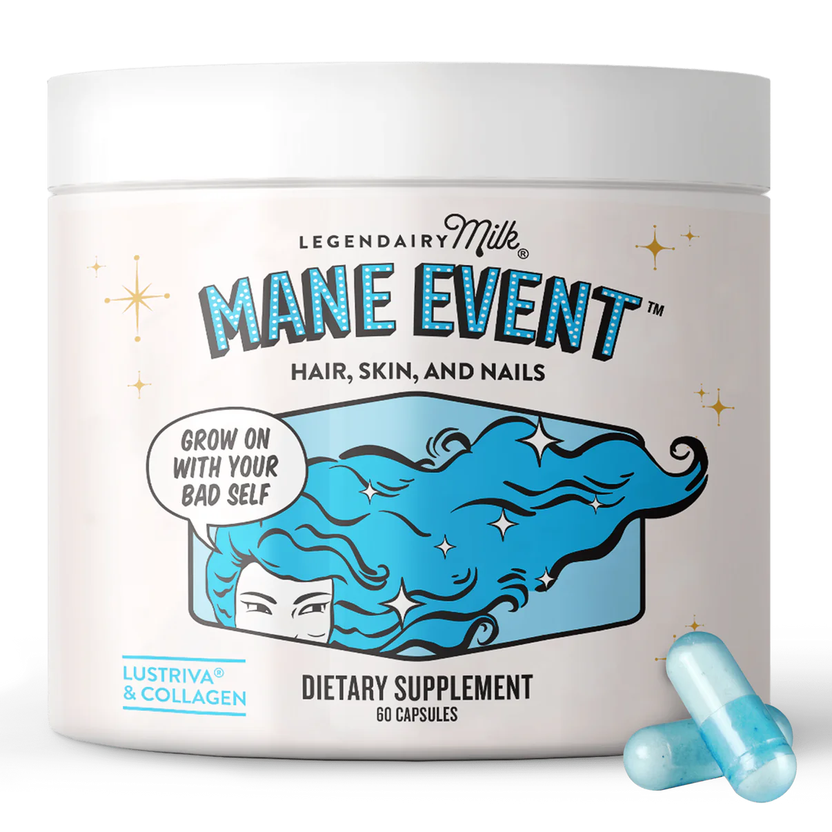 Legendairy Milk Mane Event Hair, Skin, & Nails