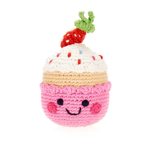 Pebble - Friendly Cupcake with Strawberry