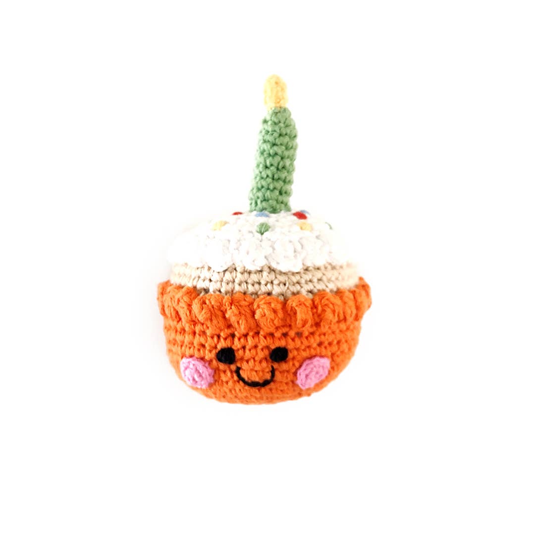Pebble - Plush Cupcake Baby Toy