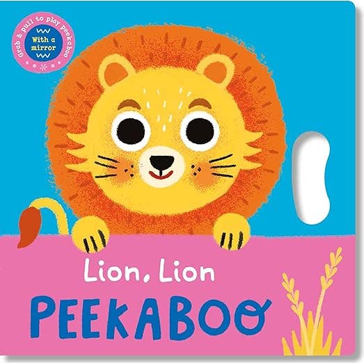 Lion, Lion Peekaboo (Peekaboo Grab-and-Pull Books)