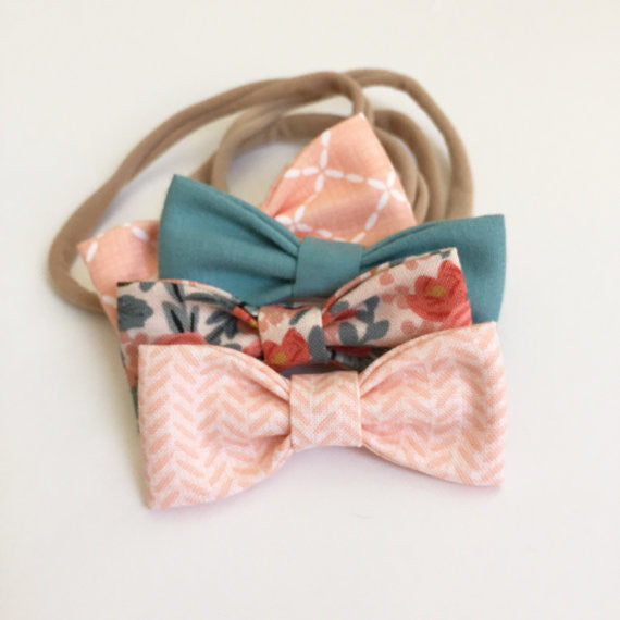 Lennon & Co Mini Hair Bow- Set of Two