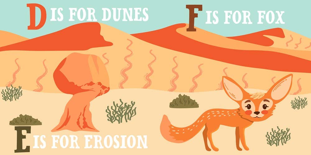 Familius, LLC - D is for Desert - Kids' Educational Book