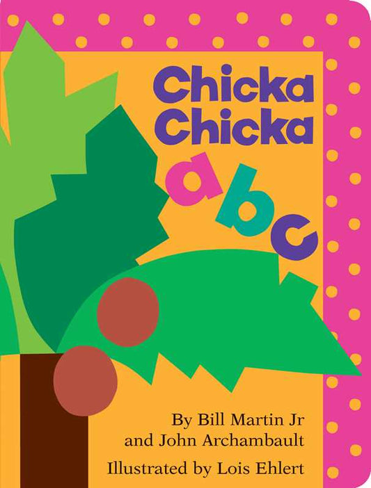 Simon & Schuster - Chicka Chicka ABC by Bill Martin Jr.: Board Books; 14 pages / English