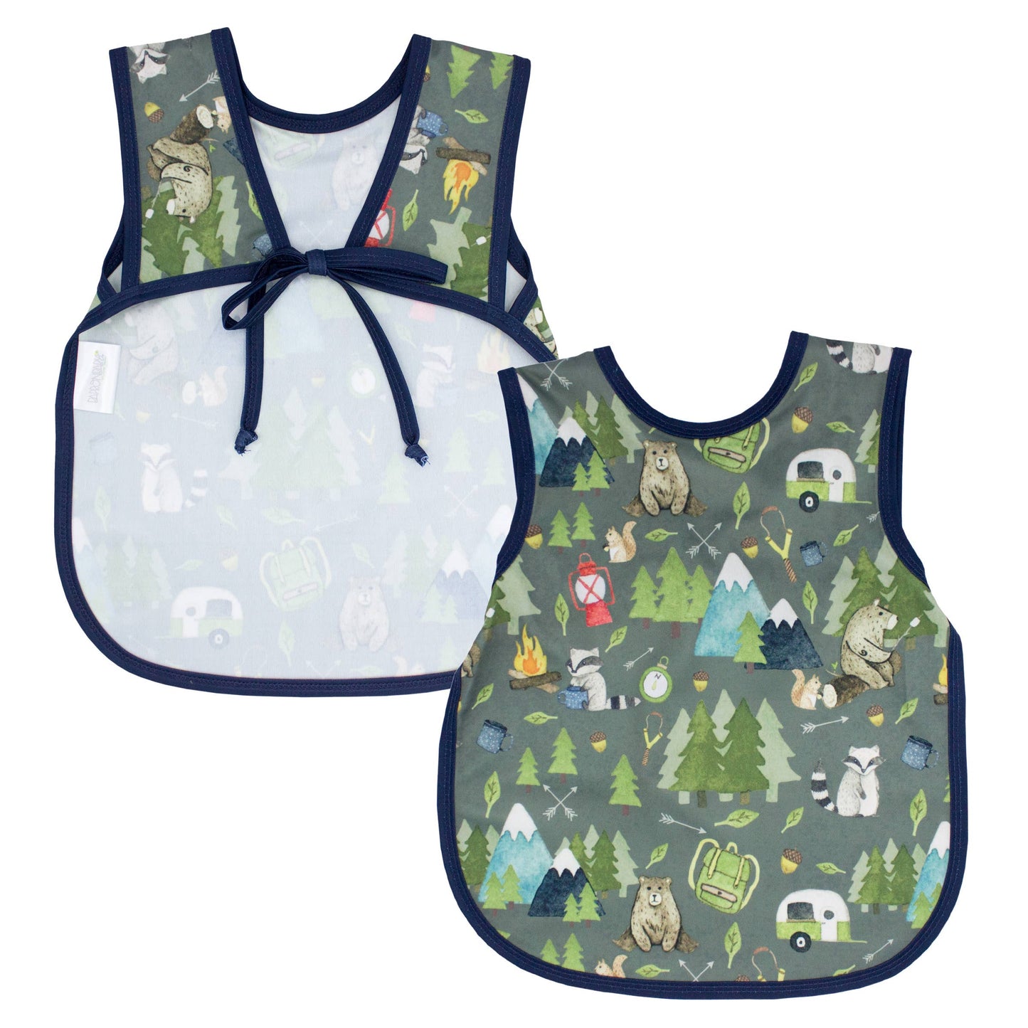 BapronBaby - Camping Bears Bapron: Toddler (6m-3T)