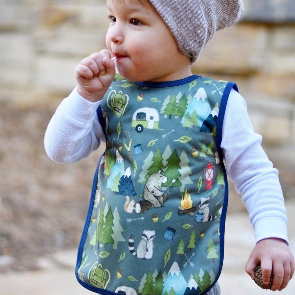 BapronBaby - Camping Bears Bapron: Toddler (6m-3T)