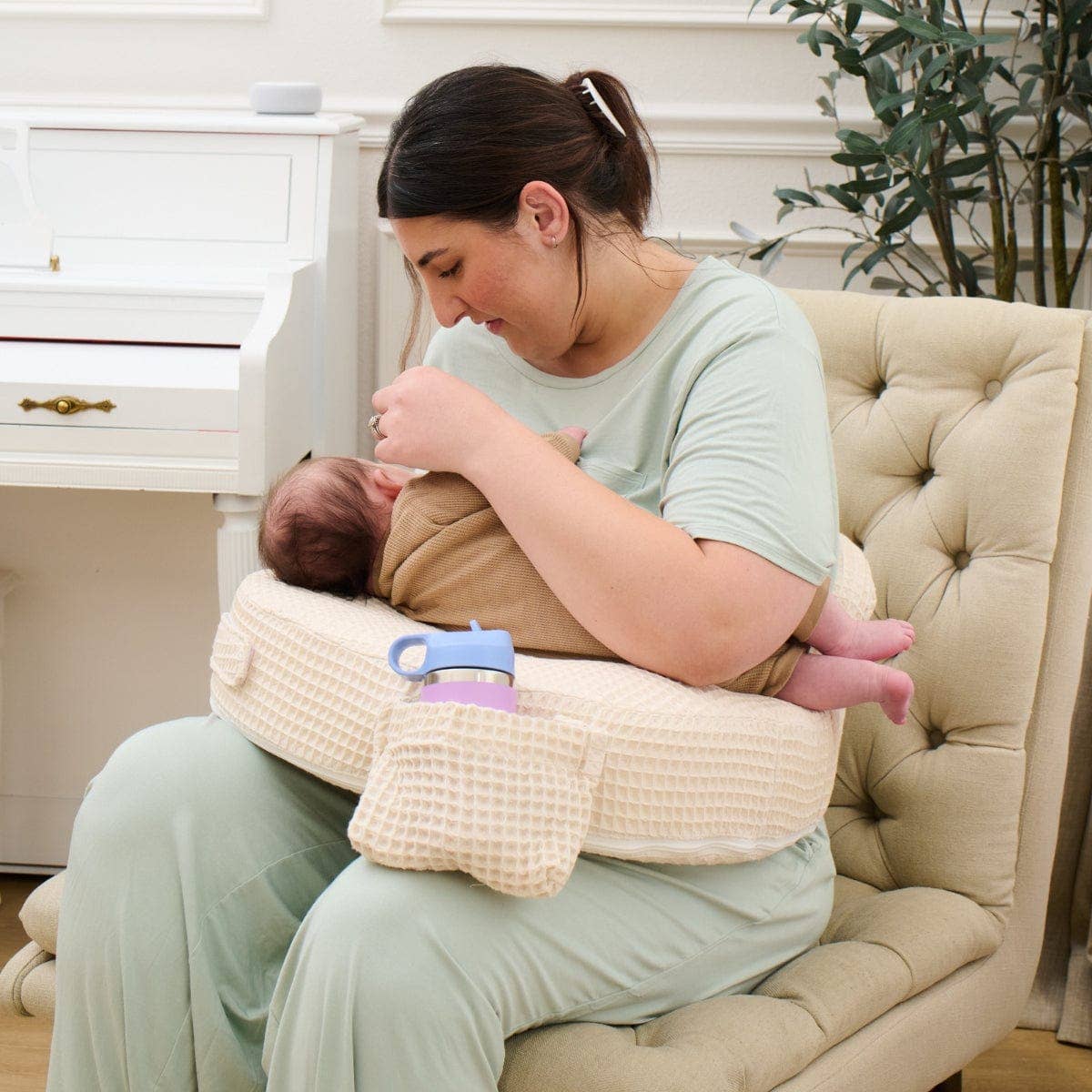 My Brest Friend - Super Deluxe Nursing Pillow: Dusty Rose Super Deluxe