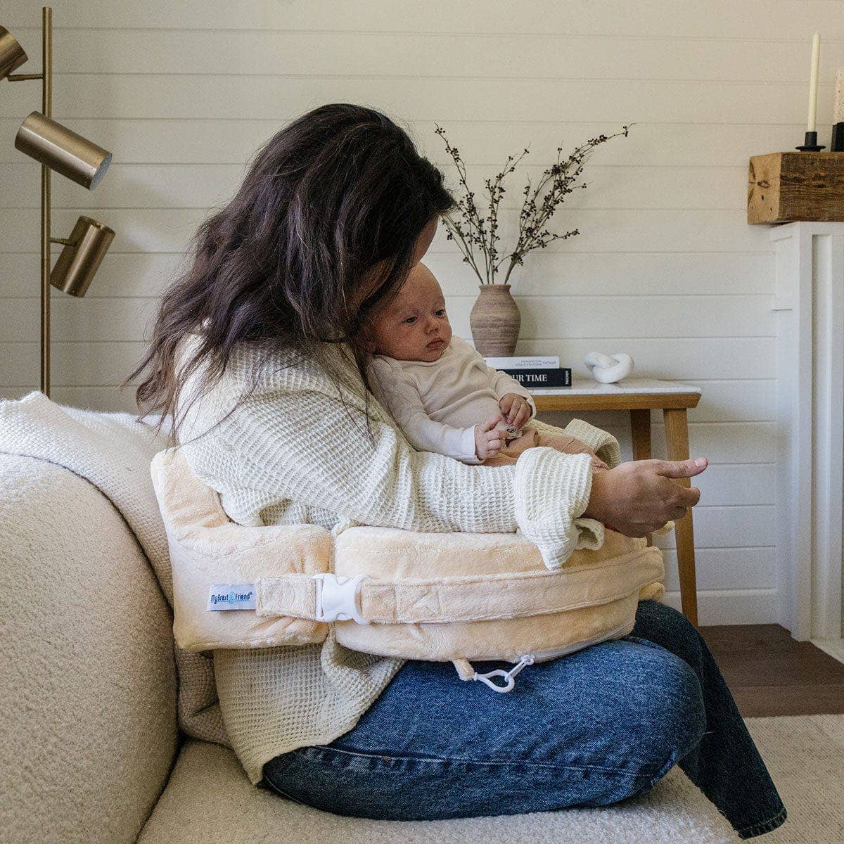 My Brest Friend - Super Deluxe Nursing Pillow: Dusty Rose Super Deluxe