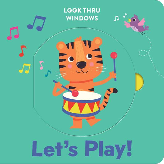 Simon & Schuster - Look Thru Windows: Let's Play! by: Board Books; 8 pages / English