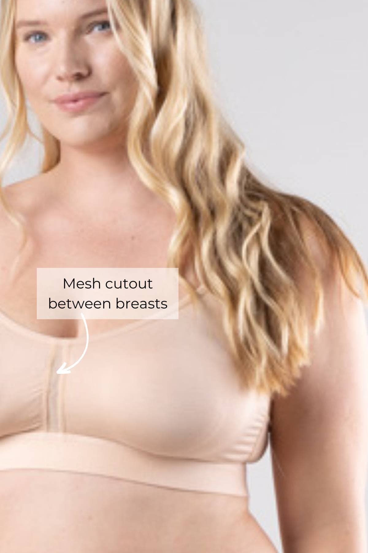 Simple Wishes - SuperMom™ Breeze Nursing And Pumping Bralette | Sunkissed Rose: Sunkissed Rose / Medium