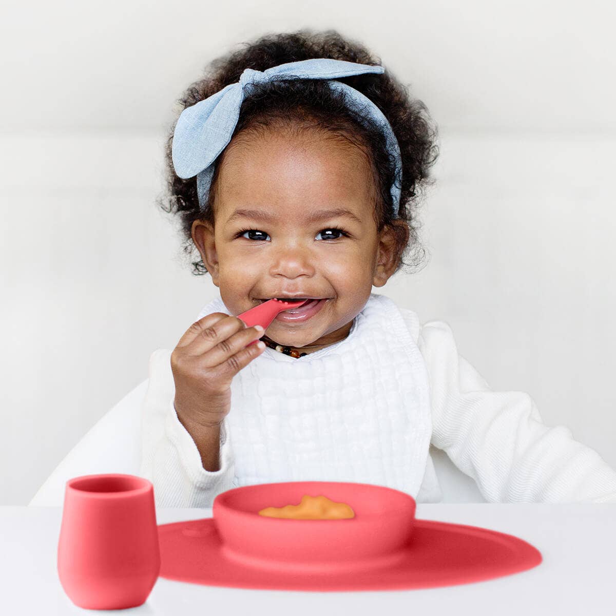 ezpz - First Foods Set (Baby 4+ months): Confetti