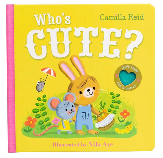 Simon & Schuster - Who's Cute? by Camilla Reid: Board Books; 10 pages / English