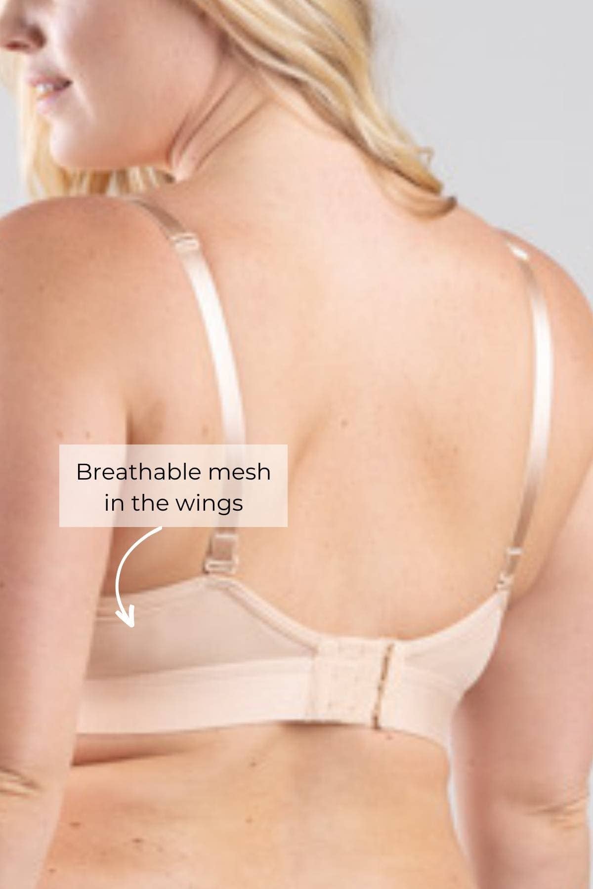 Simple Wishes - SuperMom™ Breeze Nursing And Pumping Bralette | Sunkissed Rose: Sunkissed Rose / Medium