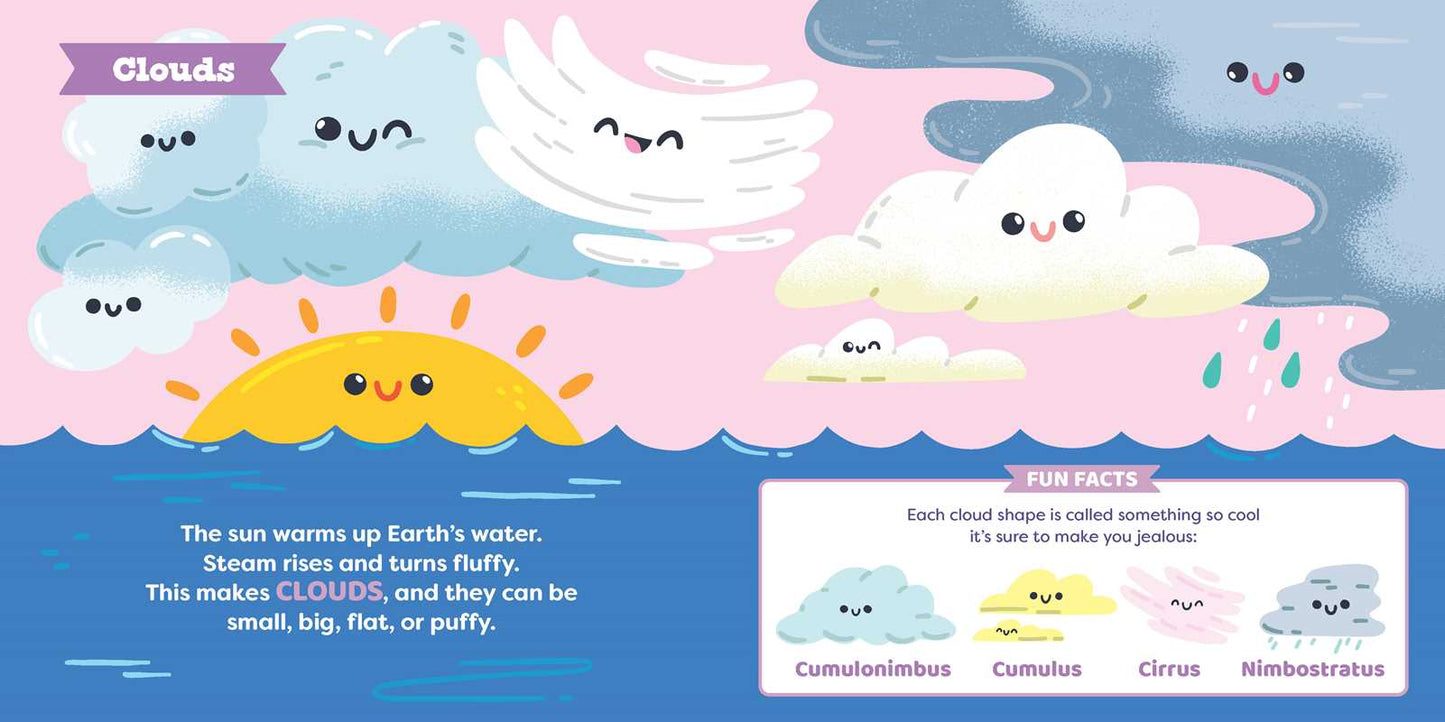 Simon & Schuster - Little Genius Weather by Joe Rhatigan: Board Books; 24 pages / English