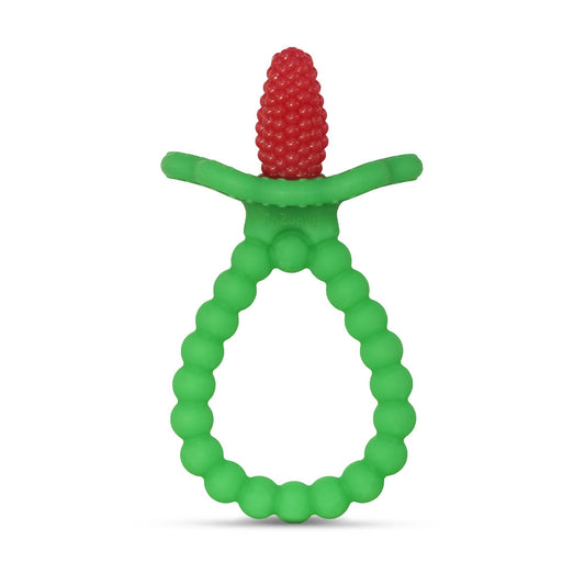 RaZbaby - RaZberry Silicone Teether Plus: Red