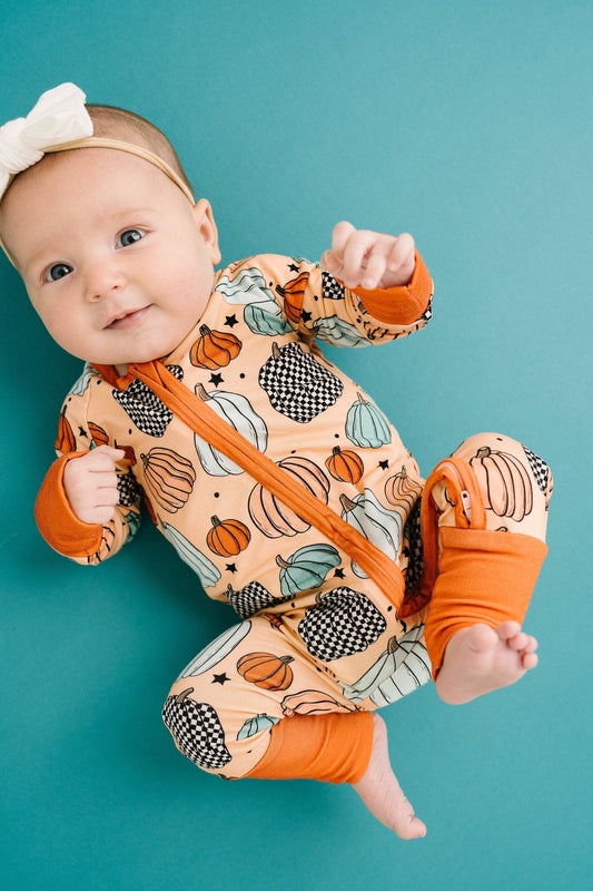 Little One Shop - Falling For Pumpkins Bamboo Sleeper