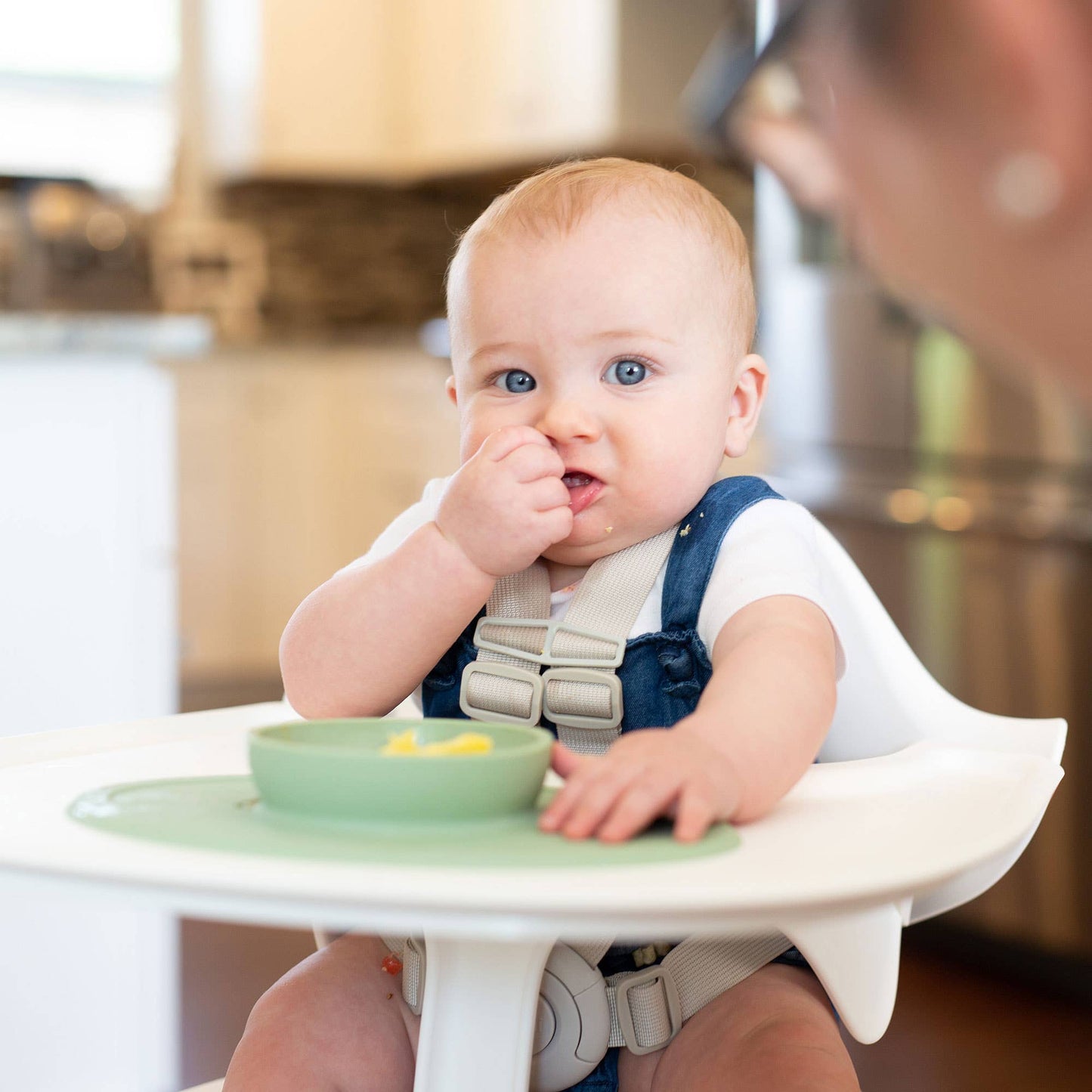 ezpz - Tiny Bowl (Baby 6+ months): Sage