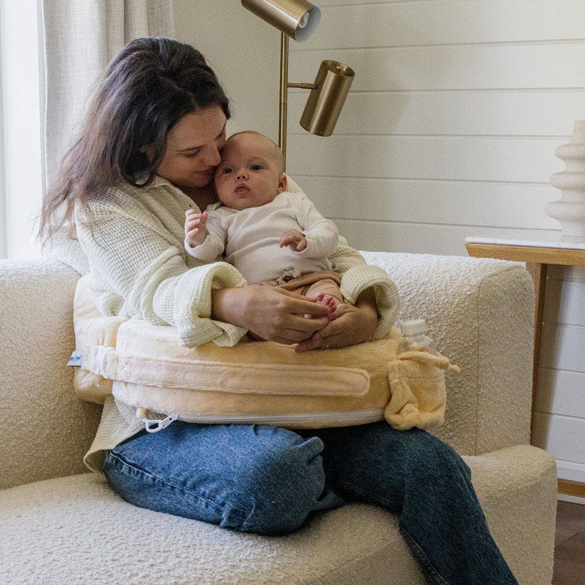 My Brest Friend - Super Deluxe Nursing Pillow: Sandstone Super Deluxe