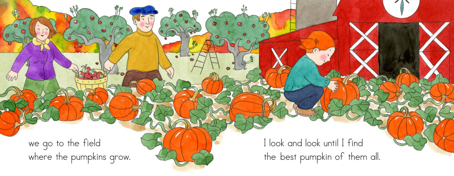 Simon & Schuster - Apples and Pumpkins by Anne Rockwell: Paperback; 24 pages / English