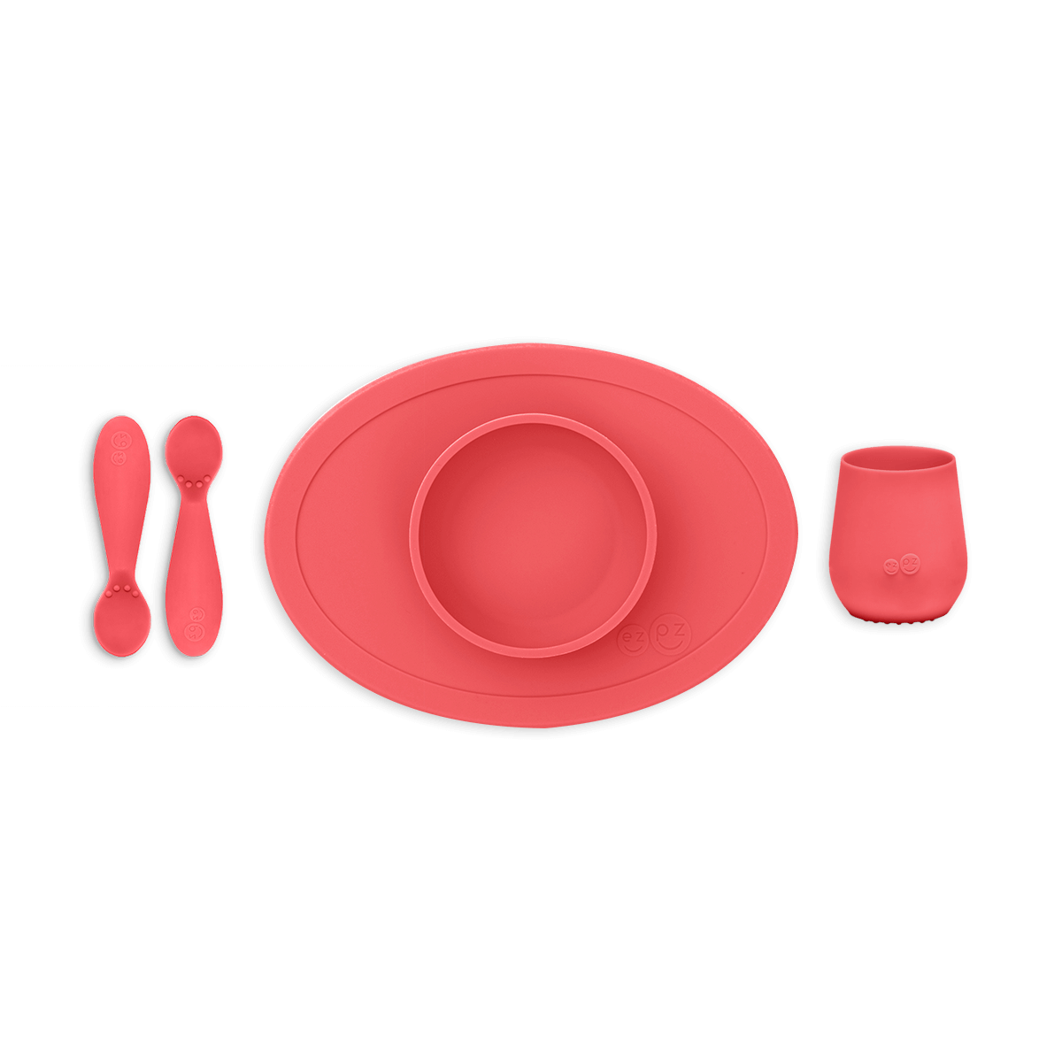 ezpz - First Foods Set (Baby 4+ months): Confetti