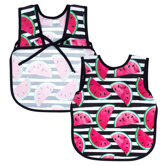 Bapronbaby Summer Stripes Watermelon Bapron: Toddler (6m-3T)