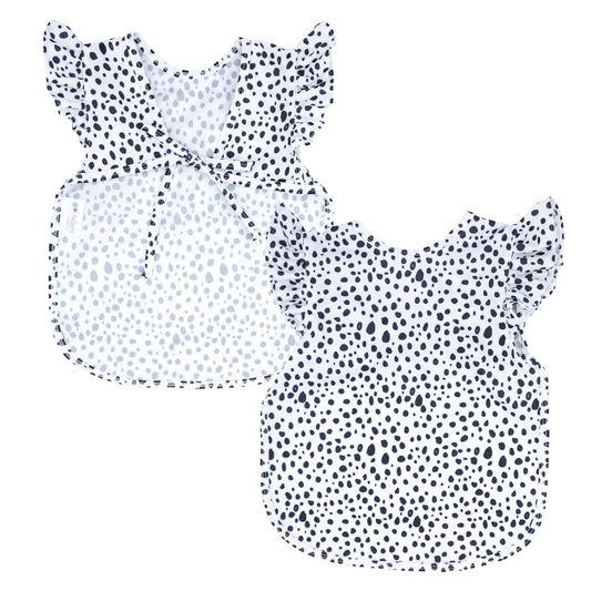 Bapronbaby Organic Dot Flutter Bapron: Toddler (6m-3T)