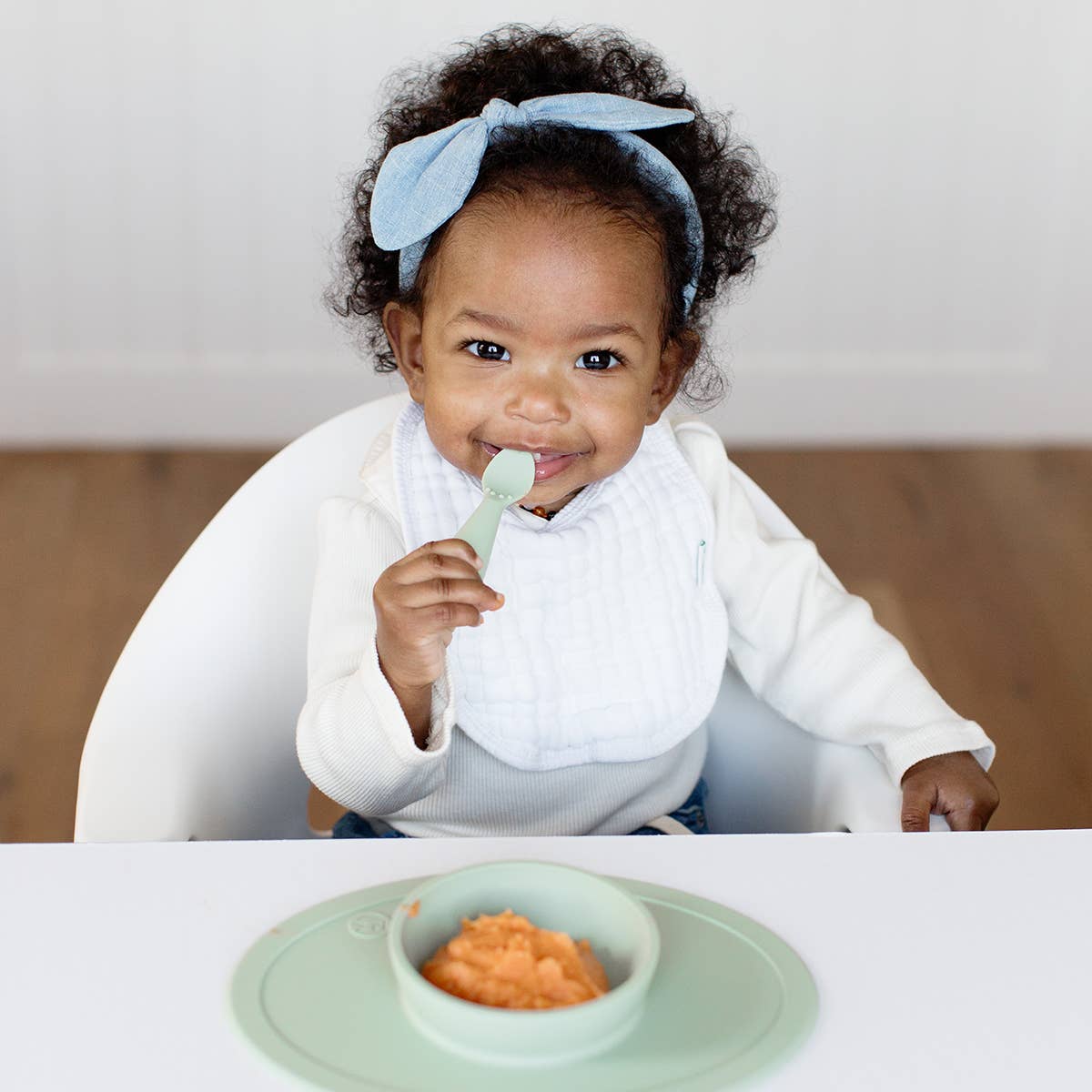 ezpz - First Foods Set (Baby 4+ months): Confetti