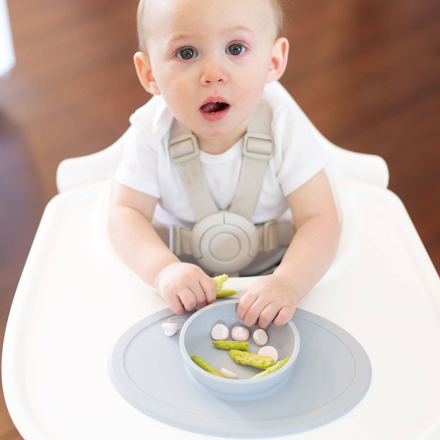 ezpz - Tiny Bowl (Baby 6+ months): Pewter