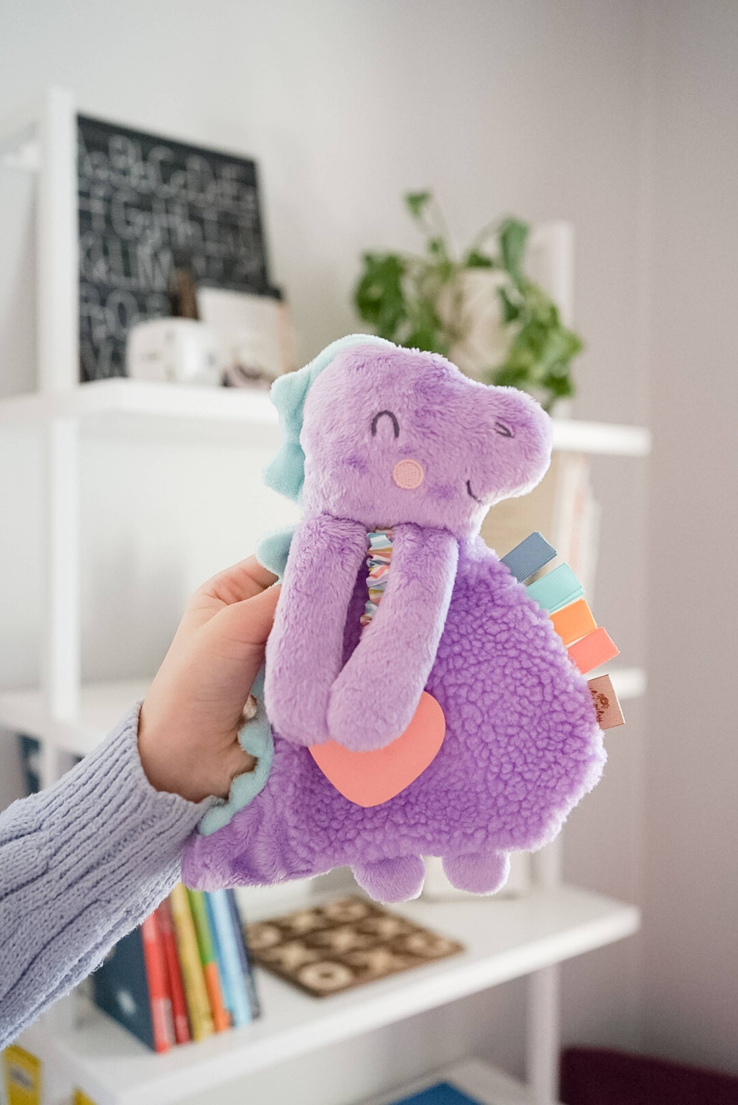 Itzy Friends Lovey™ Plush: James the Dino