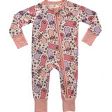 In My Jammers Snuggle Bunny Zipper Romper