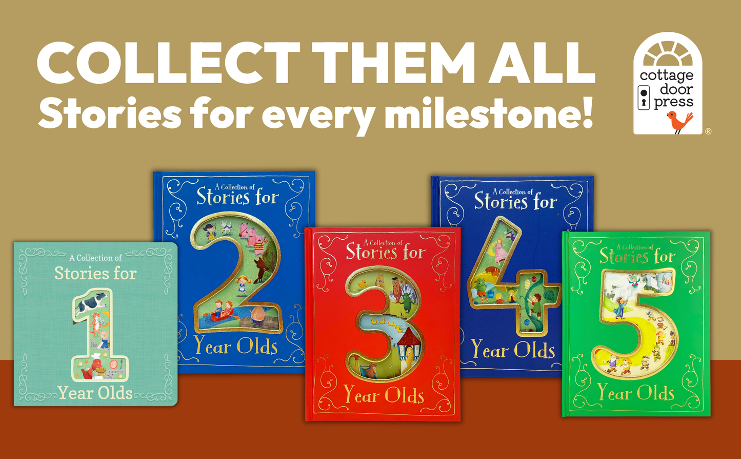 Cottage Door Press - A Collection of Stories for 1-Year-Olds Board Book