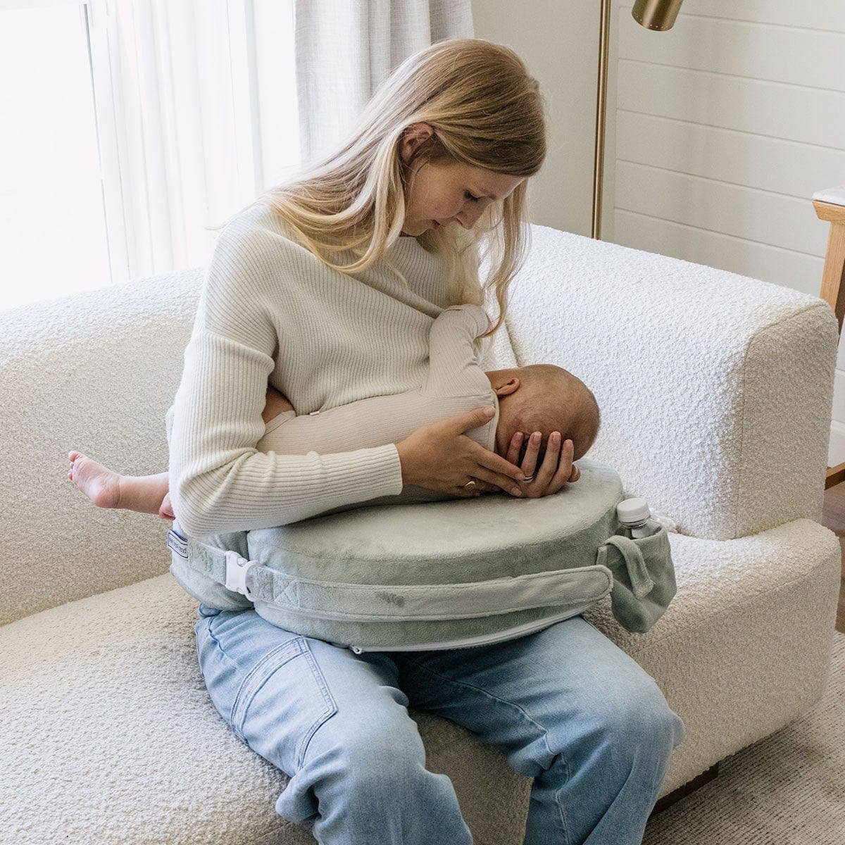 My Brest Friend - Super Deluxe Nursing Pillow: Dusty Rose Super Deluxe