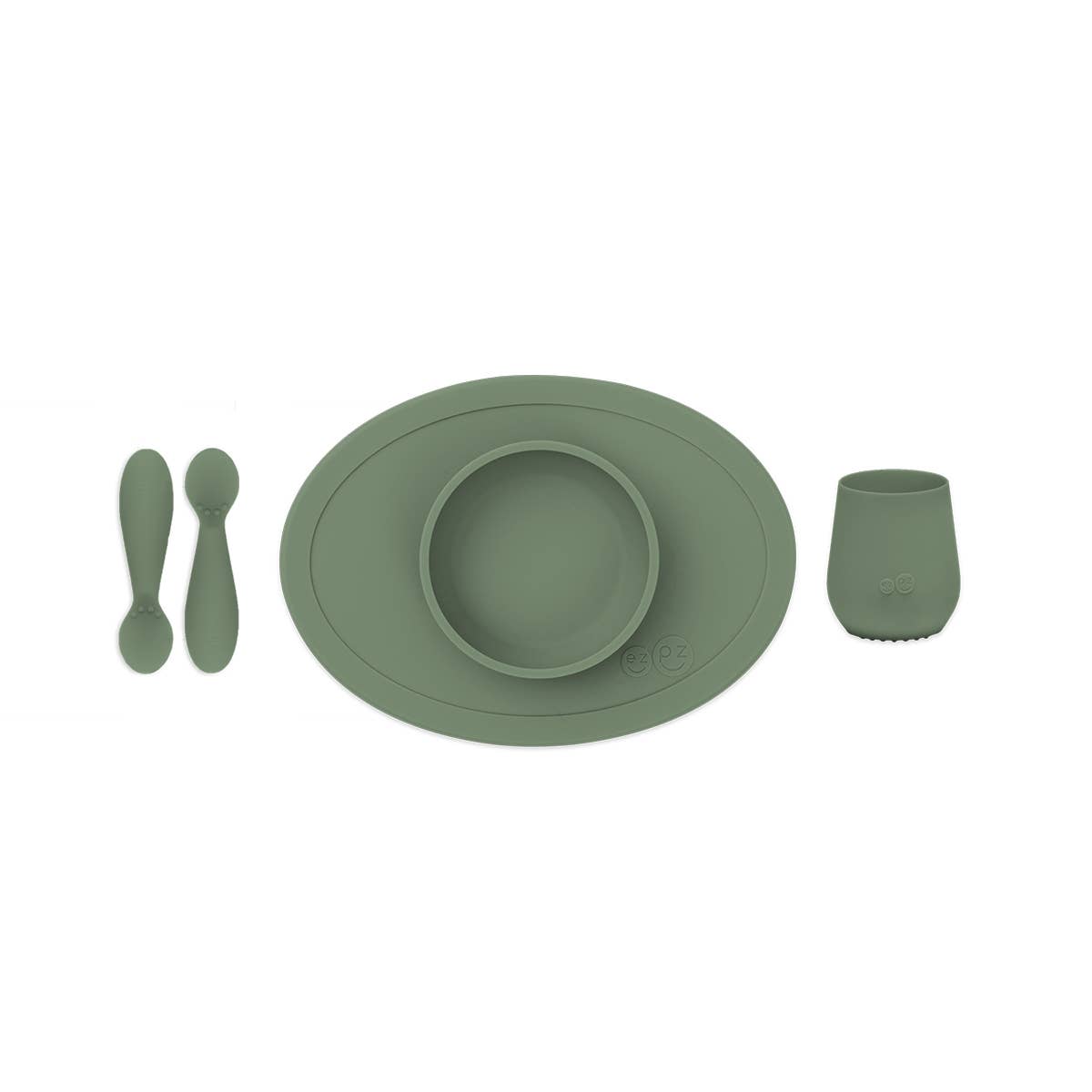 ezpz - First Foods Set (Baby 4+ months): Confetti