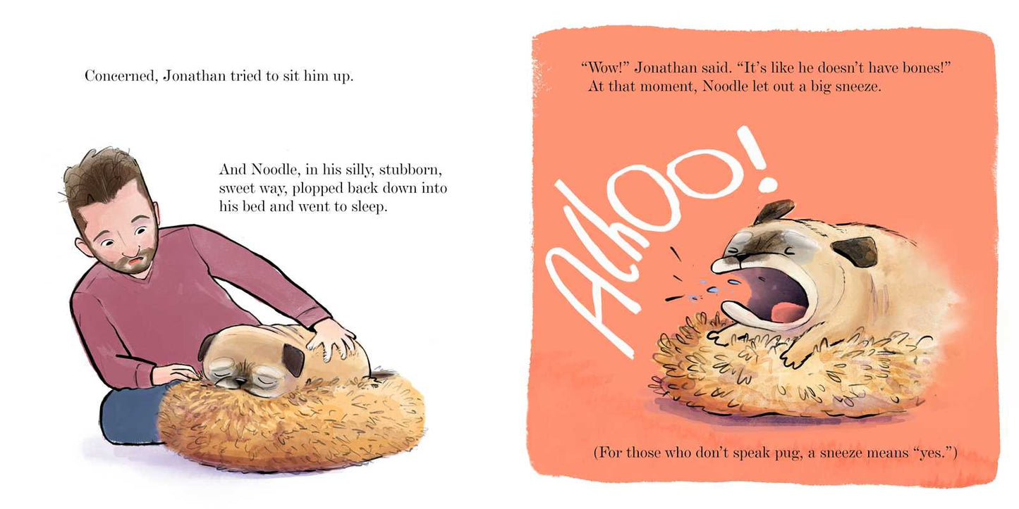 Simon & Schuster - Noodle and the No Bones Day by Jonathan Graziano: Hardcover; 32 pages / English