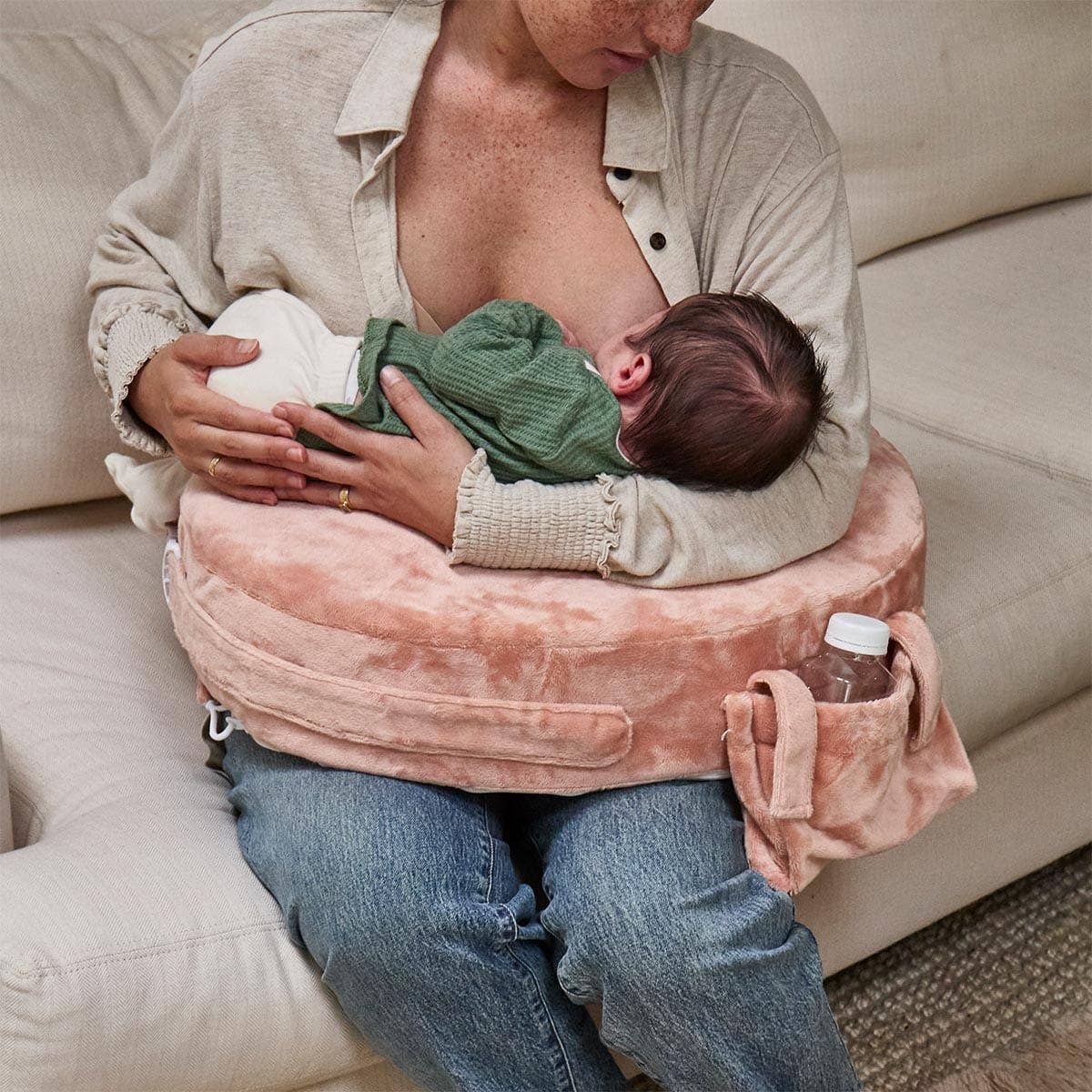 My Brest Friend - Super Deluxe Nursing Pillow: Dusty Rose Super Deluxe