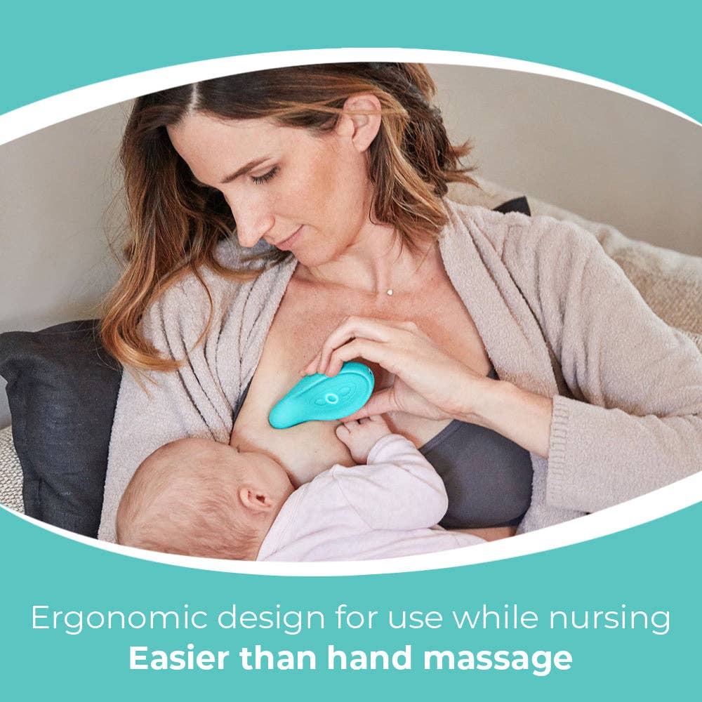 La Vie Lactation Massager: Teal