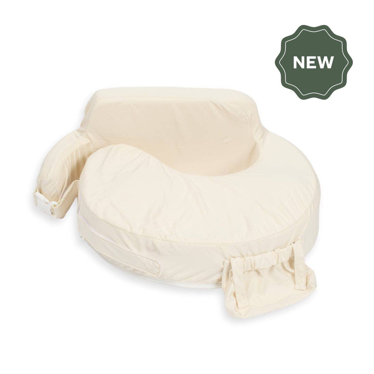 My Brest Friend - Super Deluxe Oat Nursing Pillow with 100% Organic Cotton Cover: Organic Oat
